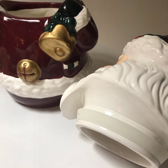 Santa Claus Cookie Jar Carlton Cards - Picture 5 of 6